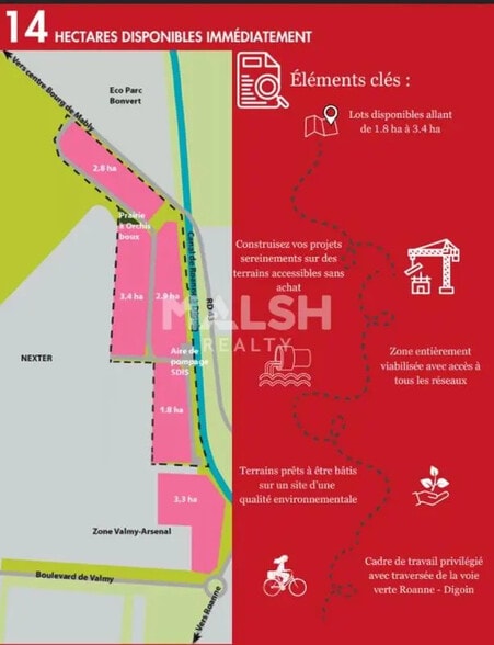 Terrain dans Roanne à vendre - Plan d’étage – Image 3 sur 4