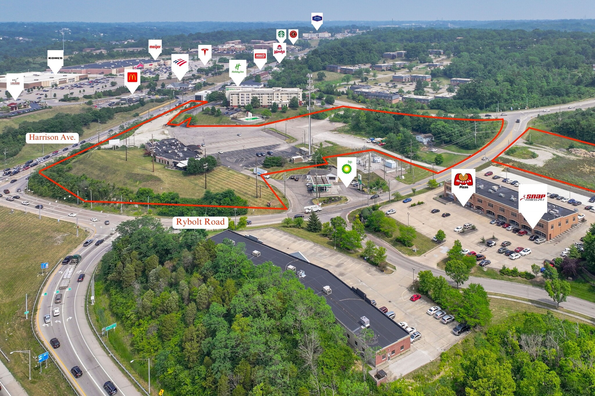 5510 Rybolt Rd, Cincinnati, OH à louer Aérien– Image 1 sur 6
