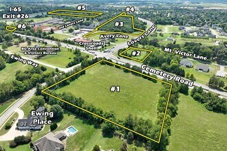 2364 Cemetery Road rd, Bowling Green, KY - Vue aérienne vue de carte - Image1