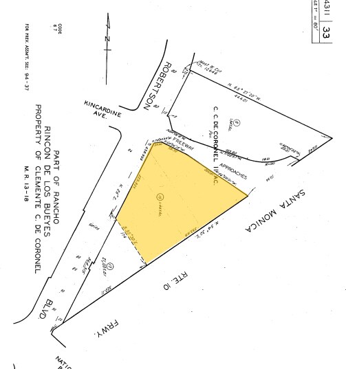 3000 S Robertson Blvd, Los Angeles, CA à louer - Plan cadastral – Image 2 sur 27