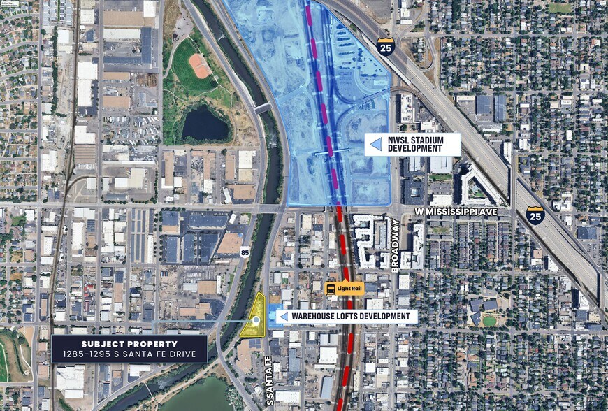 1285-1295 S Santa Fe Dr, Denver, CO à vendre - Photo de l’immeuble – Image 2 sur 30