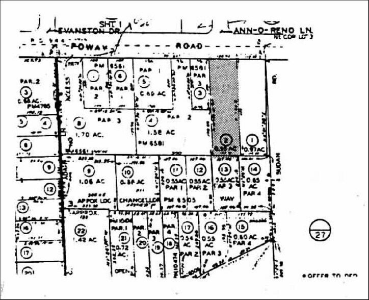 13965 Poway Rd, Poway, CA à louer - Plan cadastral – Image 3 sur 3