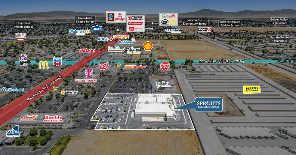 3535 Panama Ln, Bakersfield, CA à vendre - Photo de l’immeuble – Image 3 sur 5