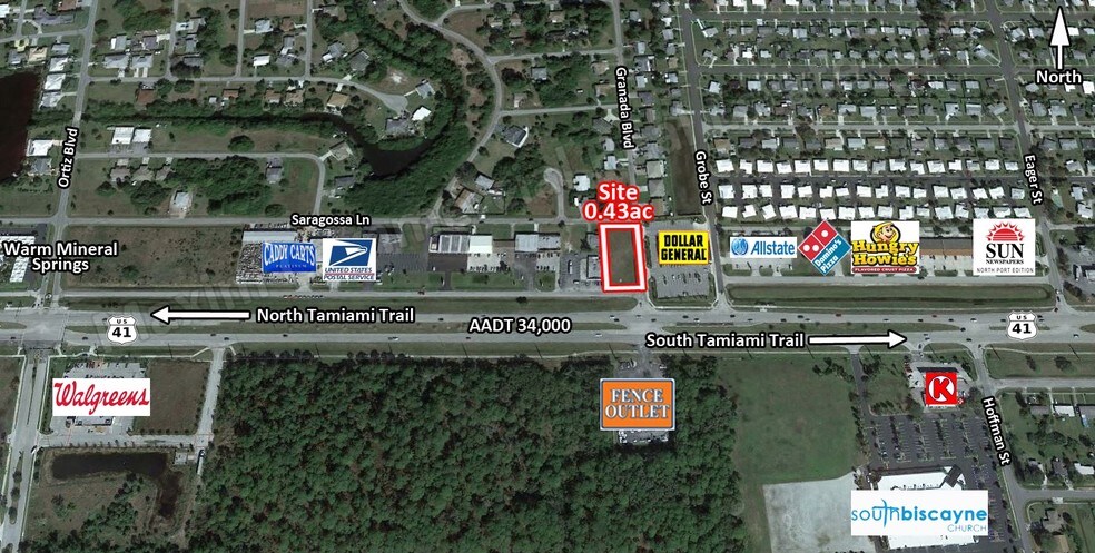12791 S Tamiami Trl, North Port, FL à vendre - Photo principale – Image 1 sur 3