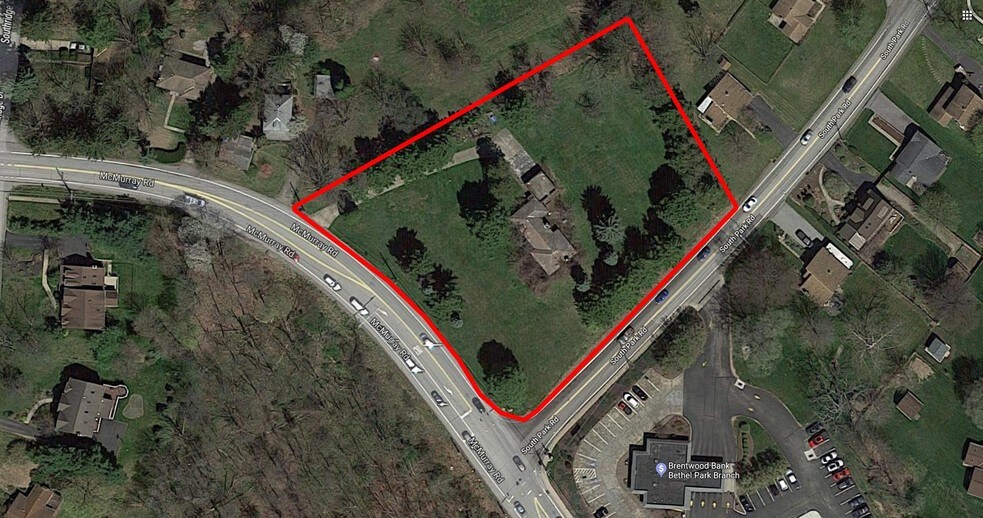 McMurray Rd, Bethel Park, PA à vendre - Aérien – Image 2 sur 2
