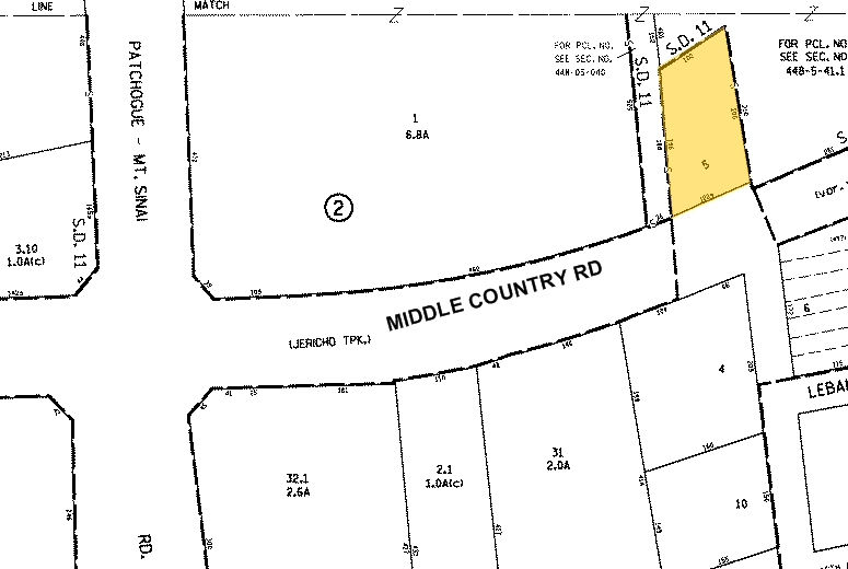 625 Middle Country Rd, Coram, NY à louer - Plan cadastral – Image 2 sur 8