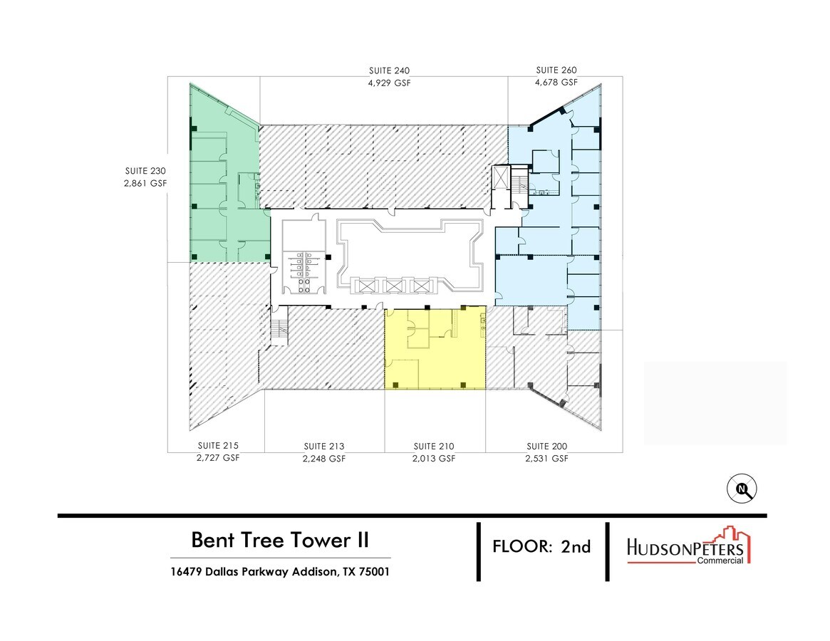 16479 Dallas Pky, Addison, TX 75001 - Lot 230 -  - Plan d’étage - Image 1 of 1