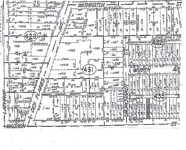 7419 W Madison St, Forest Park, IL à louer - Plan cadastral – Image 3 sur 5