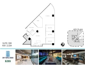 3811 Turtle Creek Blvd, Dallas, TX à louer Plan d’étage– Image 1 sur 1