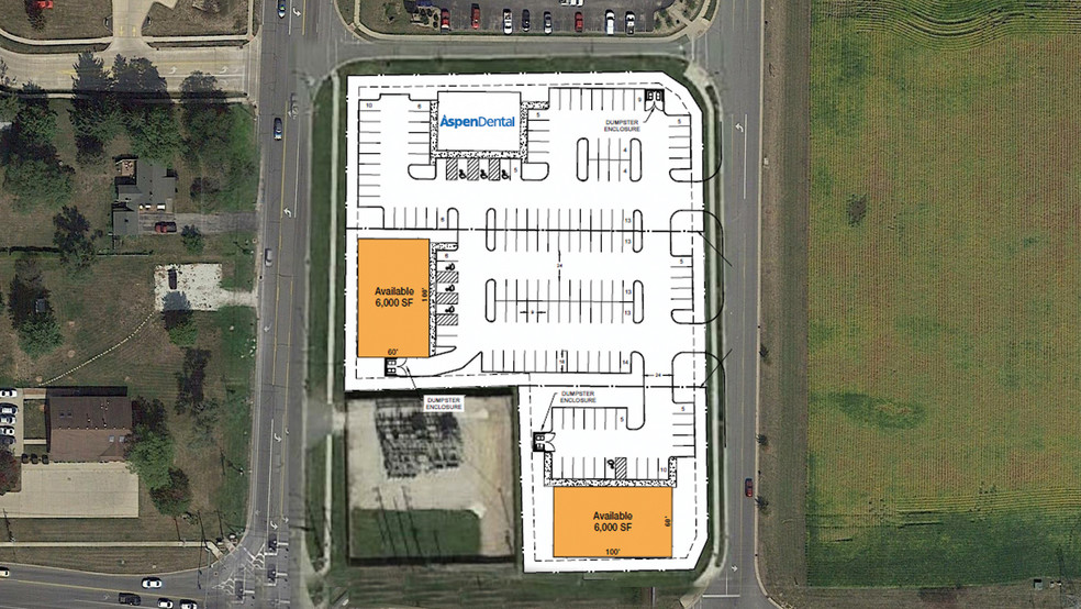 100 N Seminary St, Galesburg, IL à louer - Plan de site – Image 2 sur 4