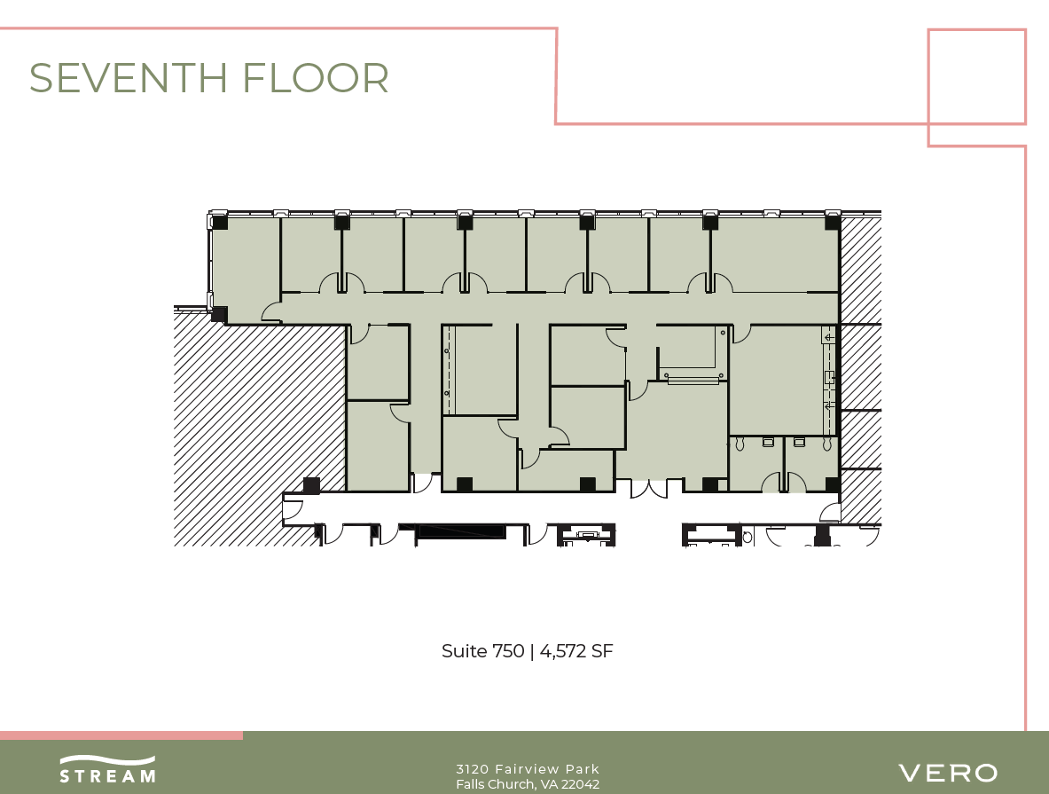 3120 Fairview Park Dr, Falls Church, VA à louer Plan d’étage– Image 1 sur 1