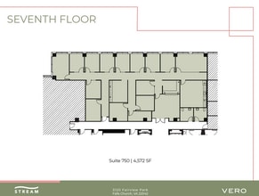 3120 Fairview Park Dr, Falls Church, VA à louer Plan d’étage– Image 1 sur 1