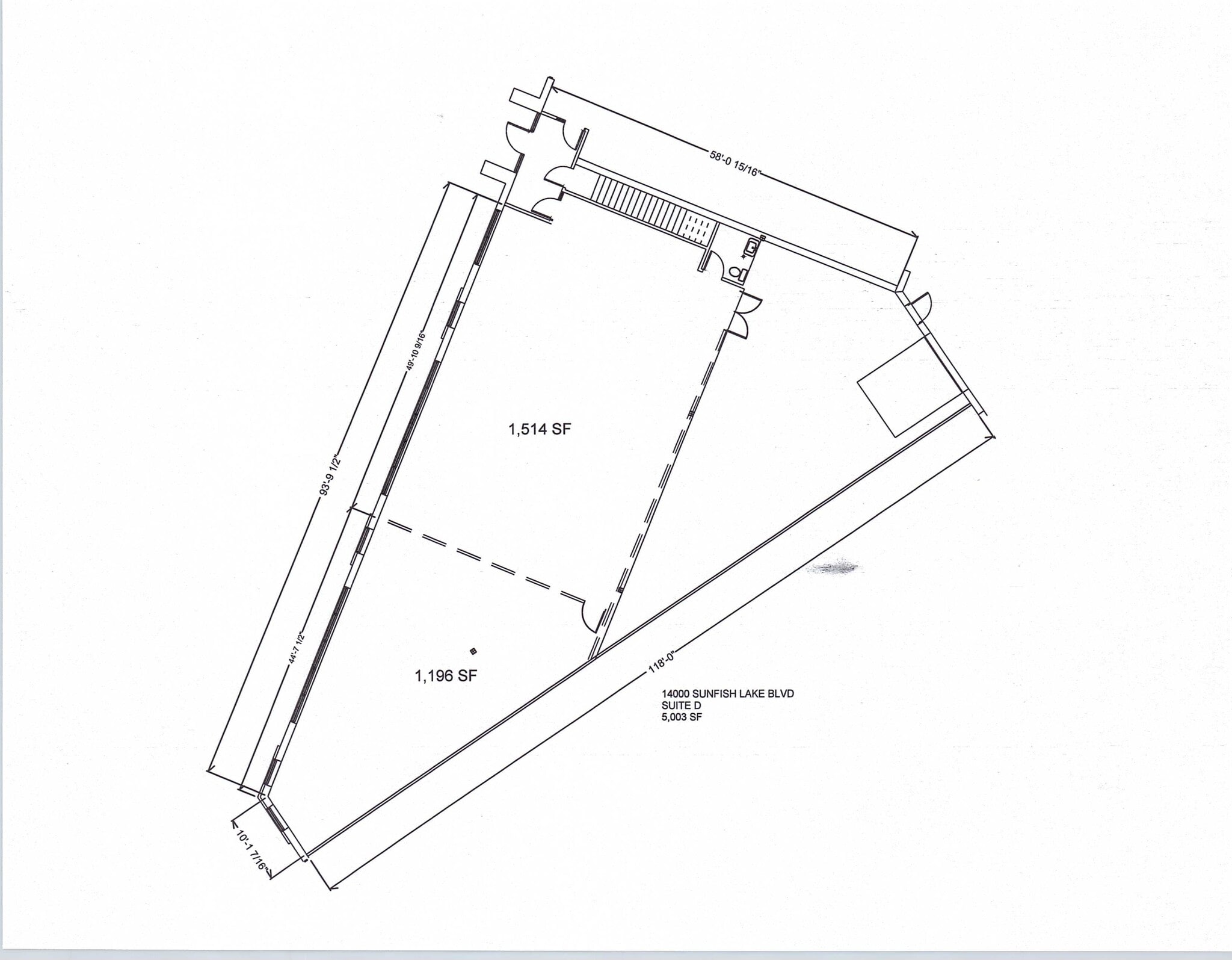 14000 NW Sunfish Lake Blvd, Ramsey, MN à louer Plan de site– Image 1 sur 1