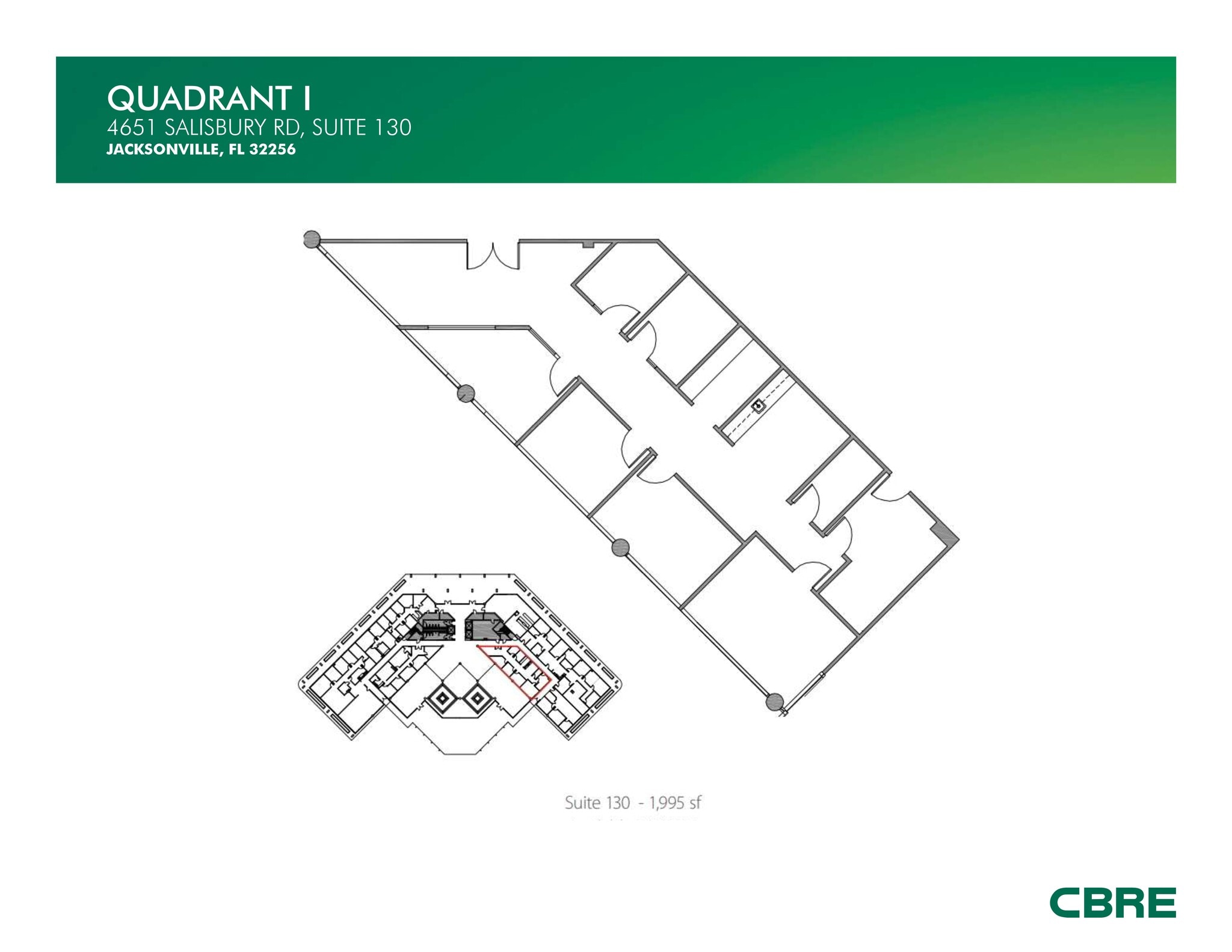 4651 Salisbury Rd, Jacksonville, FL à louer Plan de site– Image 1 sur 1