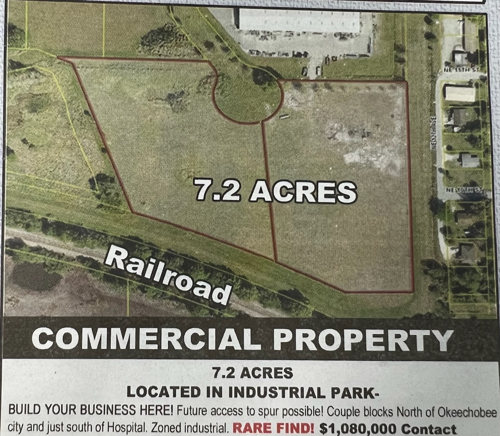 1132 NE 12th St, Okeechobee, FL à vendre Photo de l’immeuble– Image 1 sur 3