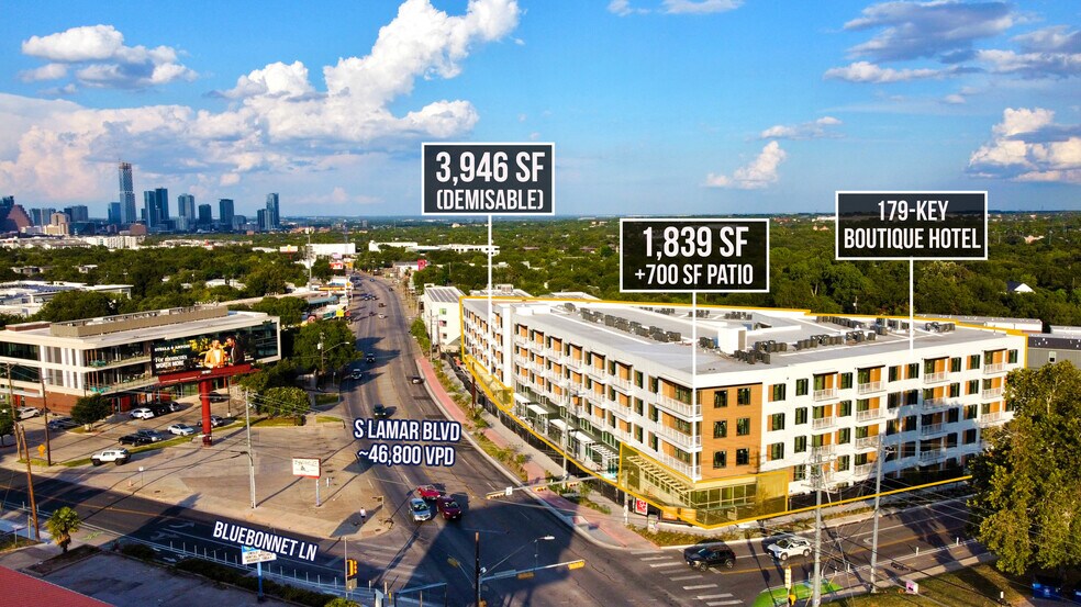 2323 S Lamar Blvd, Austin, TX à louer - Photo de l’immeuble – Image 1 sur 6