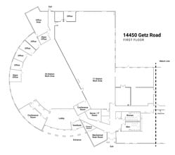 14450 Getz Rd, Noblesville, IN à vendre Plan d’étage– Image 1 sur 1