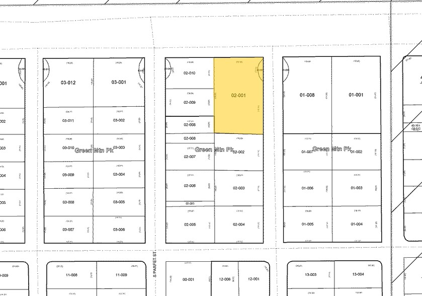 10920 W Alameda Ave, Denver, CO à louer - Plan cadastral – Image 3 sur 6