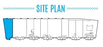 9586 Distribution Ave, San Diego, CA à louer Plan de site– Image 2 sur 2