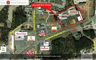 Plus de détails pour 3891 Highway 14, Millbrook, AL - Terrain à louer