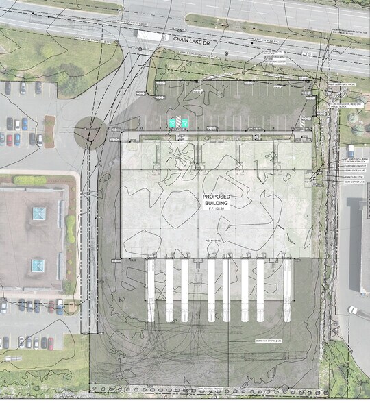 135 Chain Lake Dr, Halifax, NS à louer - Plan de site – Image 1 sur 6