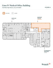 750 W High St, Lima, OH à louer Plan d’étage– Image 1 sur 1