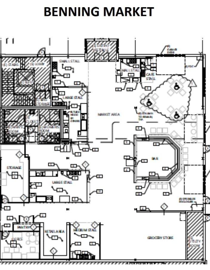3451 Benning Rd NE, Washington, DC à louer Plan d’étage– Image 1 sur 1