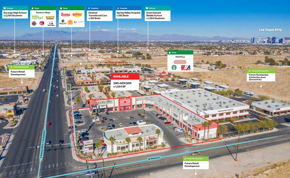 6070 S Rainbow Blvd, Las Vegas, NV à louer - Photo de l’immeuble – Image 1 sur 2
