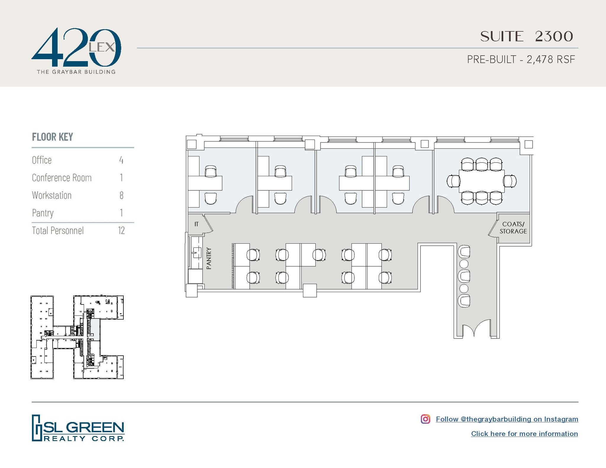 420 Lexington Ave, New York, NY à louer Plan d’étage– Image 1 sur 5