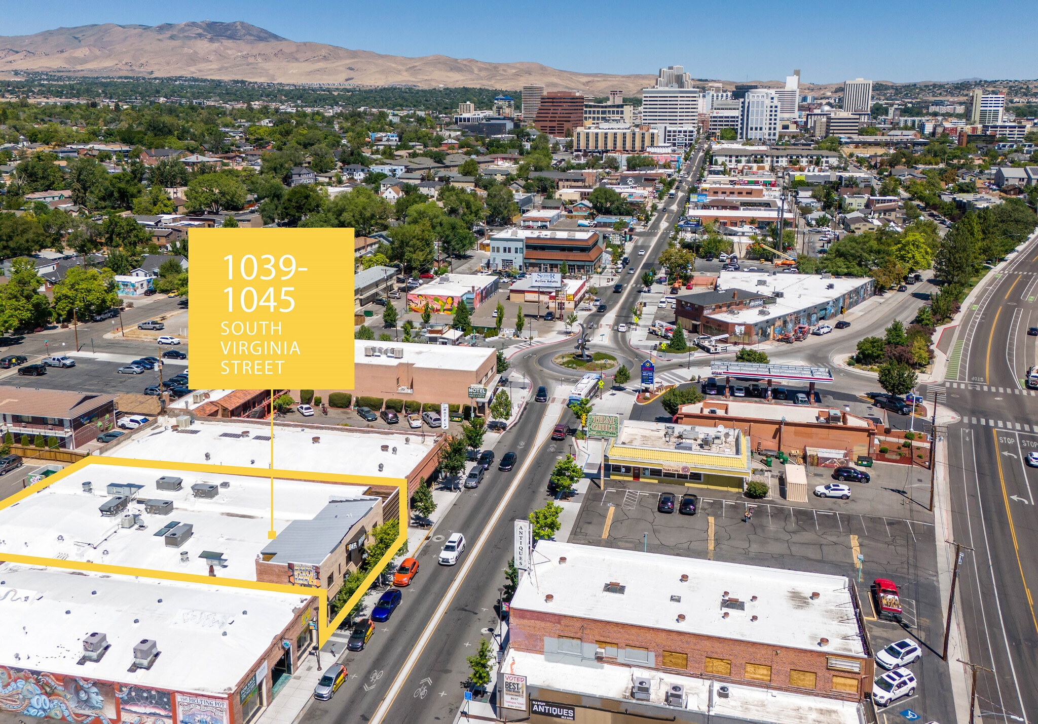 1039-1045 S Virginia St, Reno, NV à vendre Photo de l’immeuble– Image 1 sur 20
