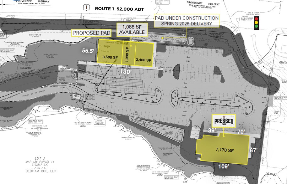 750 Providence Hwy, Dedham, MA à louer - Photo de l’immeuble – Image 2 sur 3