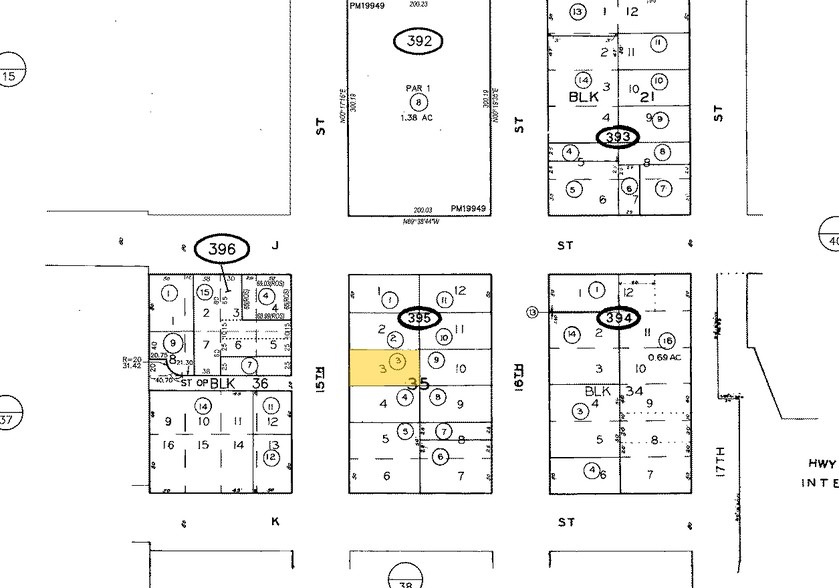 335 15th St, San Diego, CA à louer - Plan cadastral – Image 2 sur 2