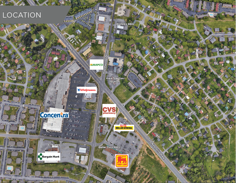 11459 Old Nashville Hwy, Smyrna, TN à louer - Aérien – Image 3 sur 6