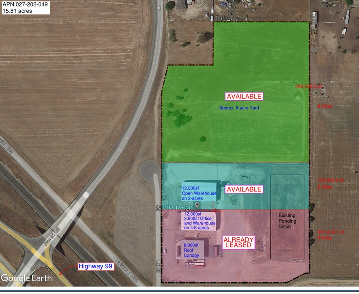 21721 Road 20, Chowchilla, CA à louer - Photo de l’immeuble – Image 2 sur 6