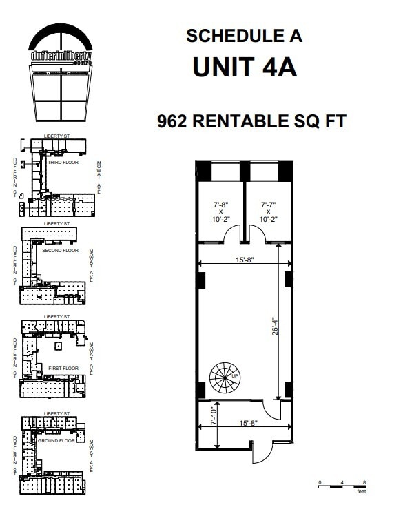 219 Dufferin St, Toronto, ON à louer Plan d’étage– Image 1 sur 1