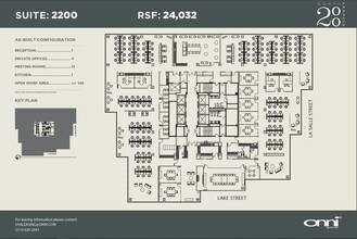 200 N LaSalle St, Chicago, IL à louer Plan d’étage– Image 1 sur 1