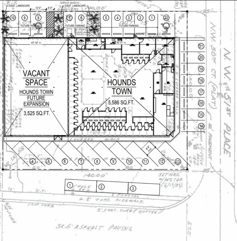 5149 Powerline Rd, Fort Lauderdale, FL à louer Plan d’étage– Image 1 sur 1