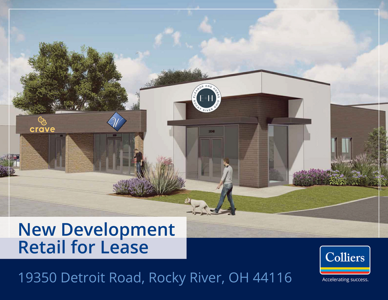 19350 Detroit Rd, Rocky River, OH à louer - Photo de l’immeuble – Image 1 sur 7