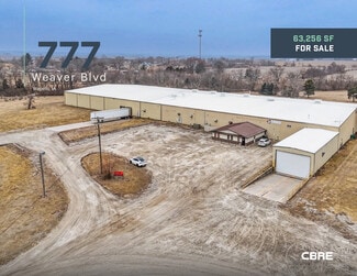 Plus de détails pour 777 Weaver Blvd, Wapello, IA - Industriel/Logistique à vendre