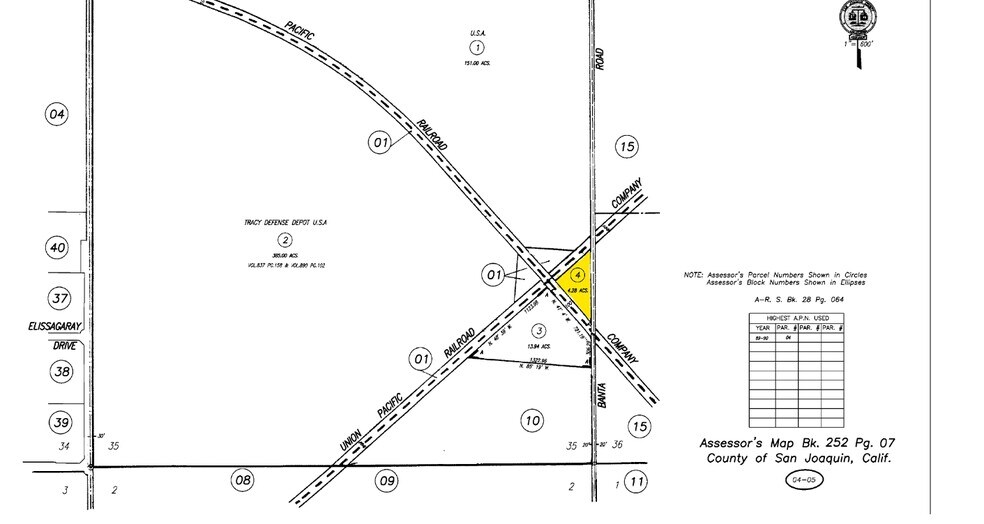 26457 S Banta Rd, Tracy, CA à louer - Plan cadastral – Image 2 sur 2