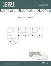 10333 Richmond Ave, Houston, TX à louer Plan d’étage– Image 1 sur 1