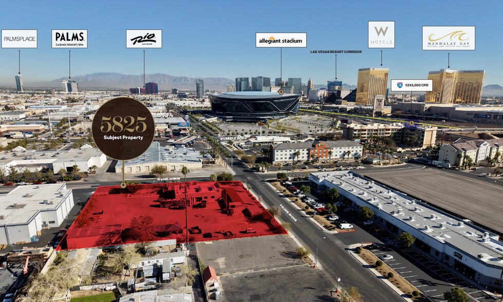 5825 Polaris Ave, Las Vegas, NV à vendre - Photo principale – Image 1 sur 9