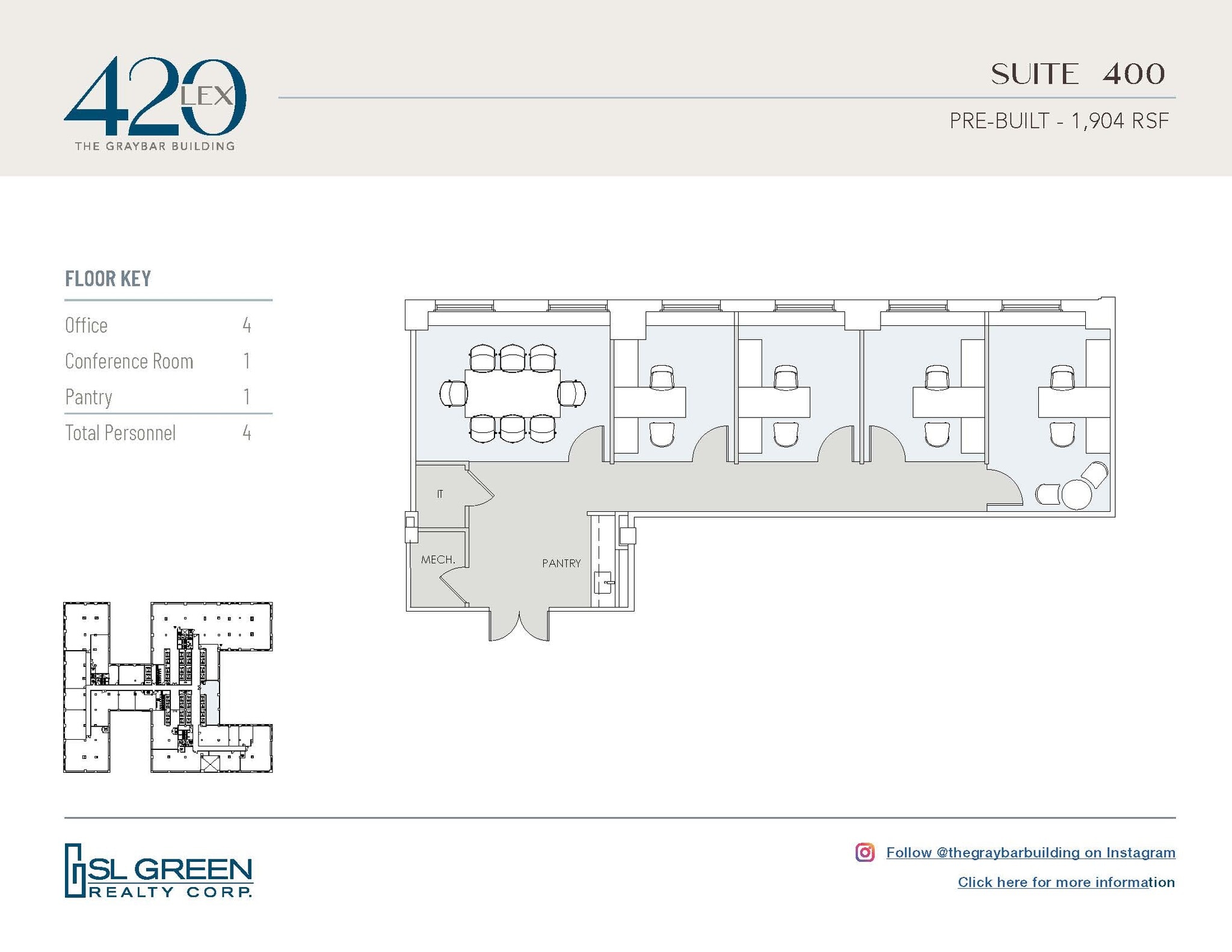 420 Lexington Ave, New York, NY à louer Plan d’étage– Image 1 sur 1