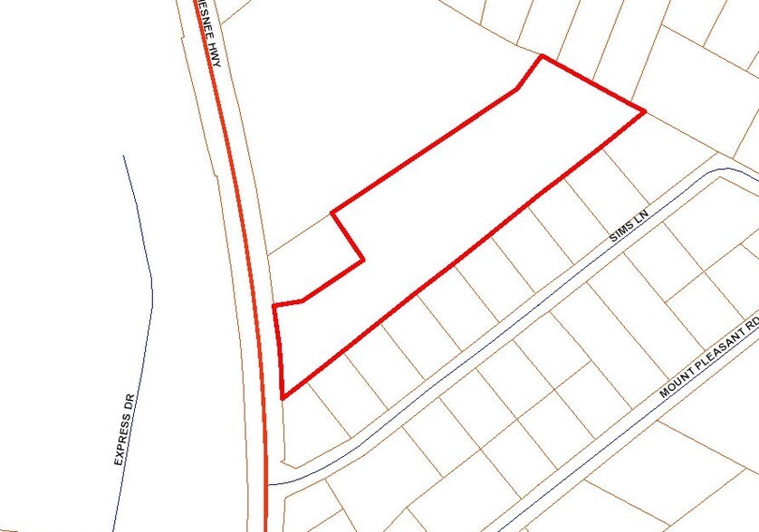 2306 Chesnee Hwy, Spartanburg, SC à louer - Plan cadastral – Image 3 sur 3