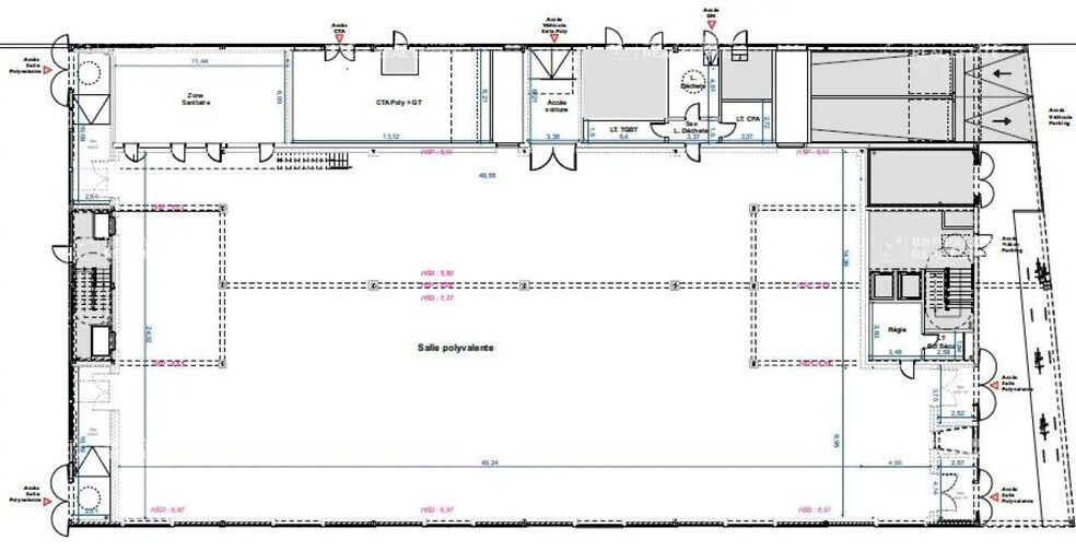 Local d'activités dans Bordeaux à vendre - Plan d’étage – Image 2 sur 2