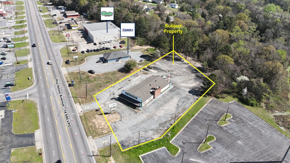 3700 Pio Nono Ave, Macon-Bibb, GA à vendre - Photo de l’immeuble – Image 2 sur 3