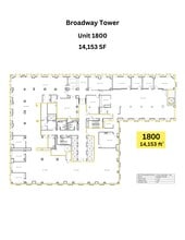 615 N Upper Broadway St, Corpus Christi, TX à louer Plan de site– Image 2 sur 2
