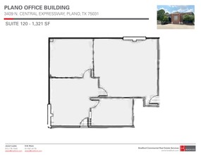 3409 N Central Expy, Plano, TX à louer Plan de site– Image 1 sur 1