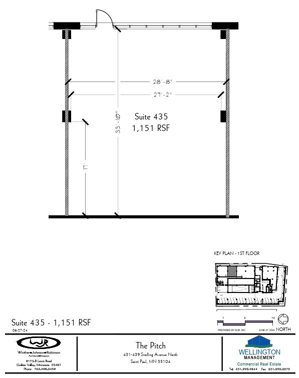 427 N Snelling Ave, Saint Paul, MN à louer Plan d’étage– Image 1 sur 1