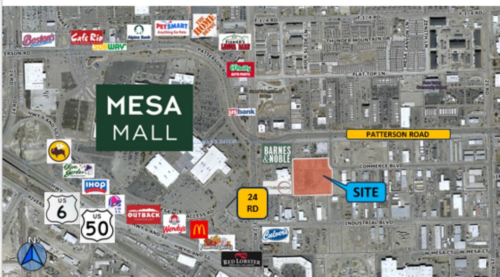 2467 Commerce Boulevard - West Lot, Grand Junction, CO à vendre - Aérien – Image 1 sur 1